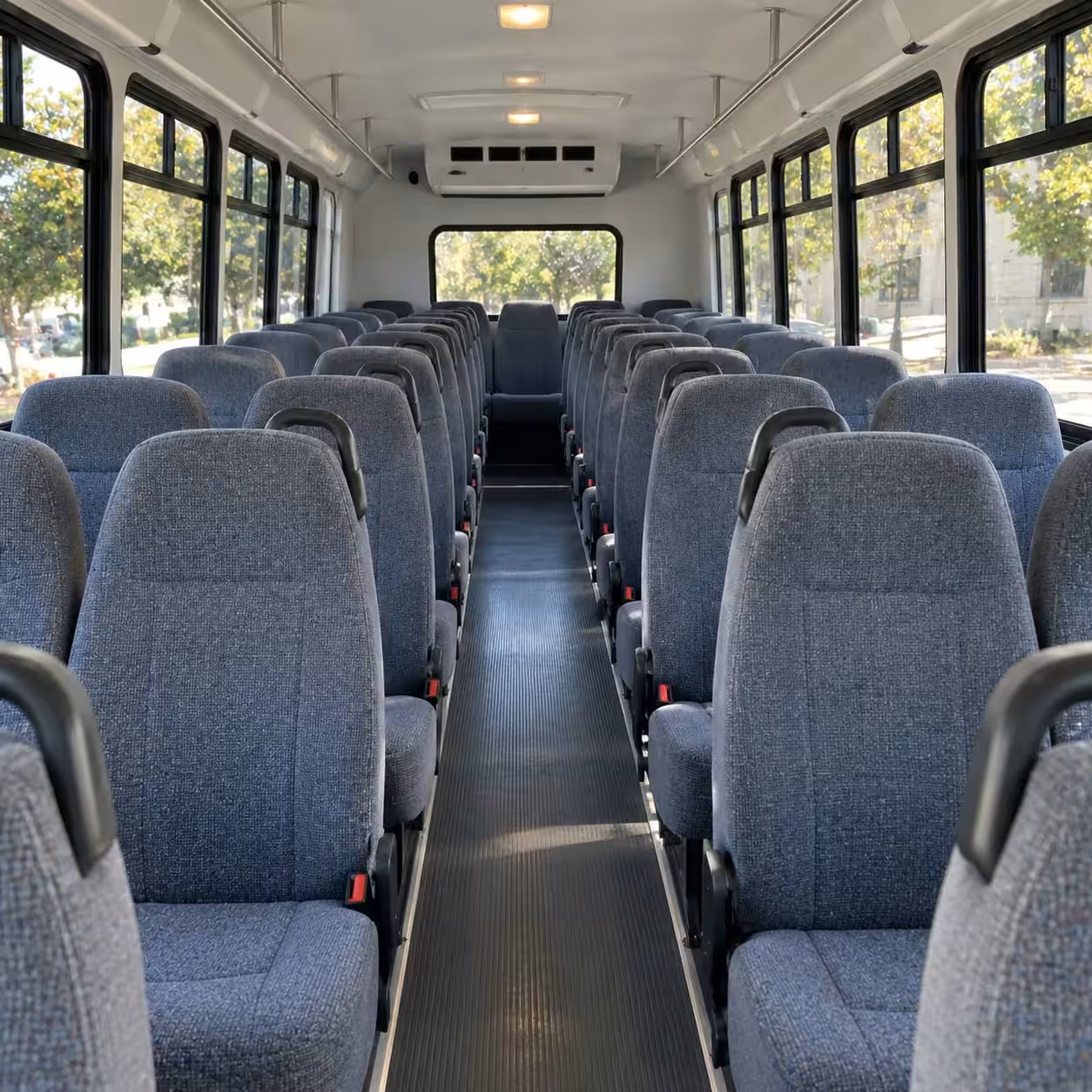 30 passenger minibus interior