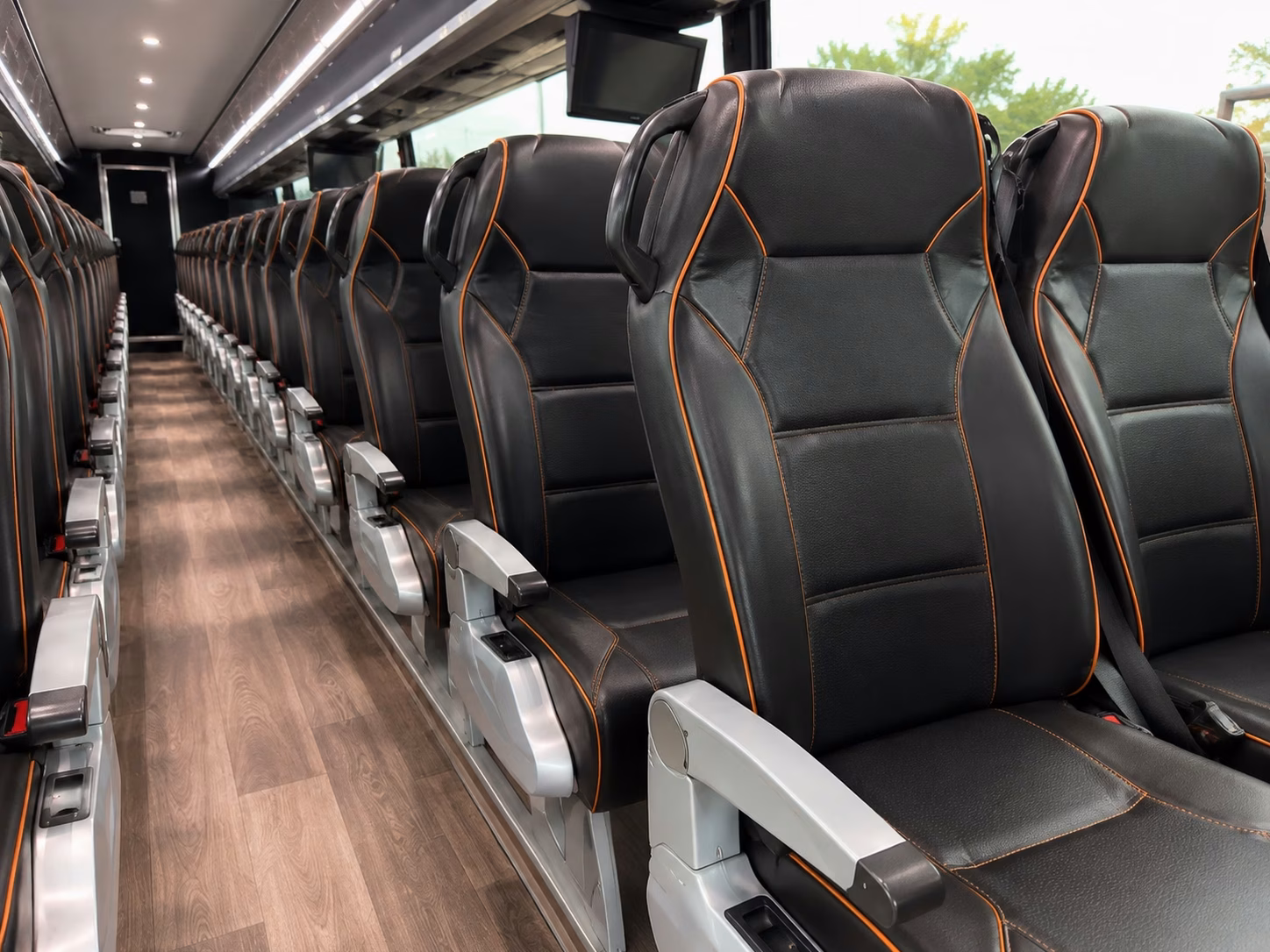 rock hill wedding shuttle buses between hotels and venues