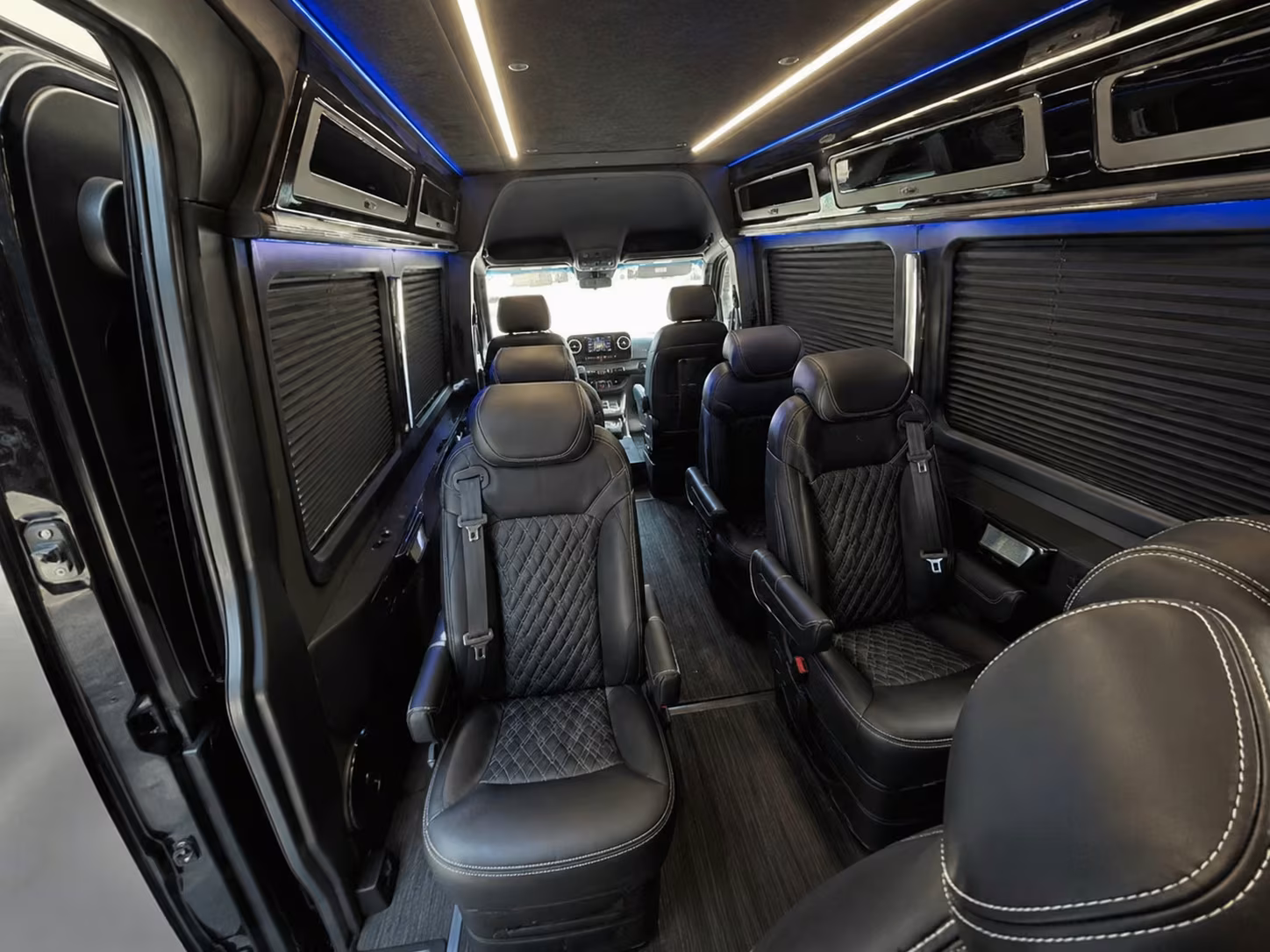 sprinter van with driver interior